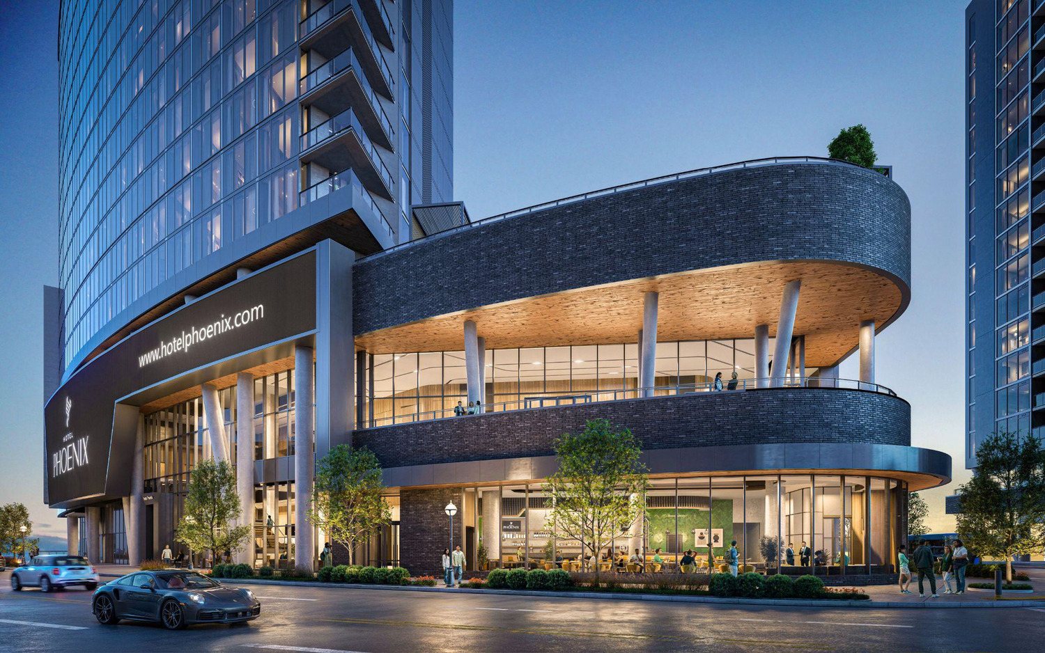 Hotel Phoenix development rendering